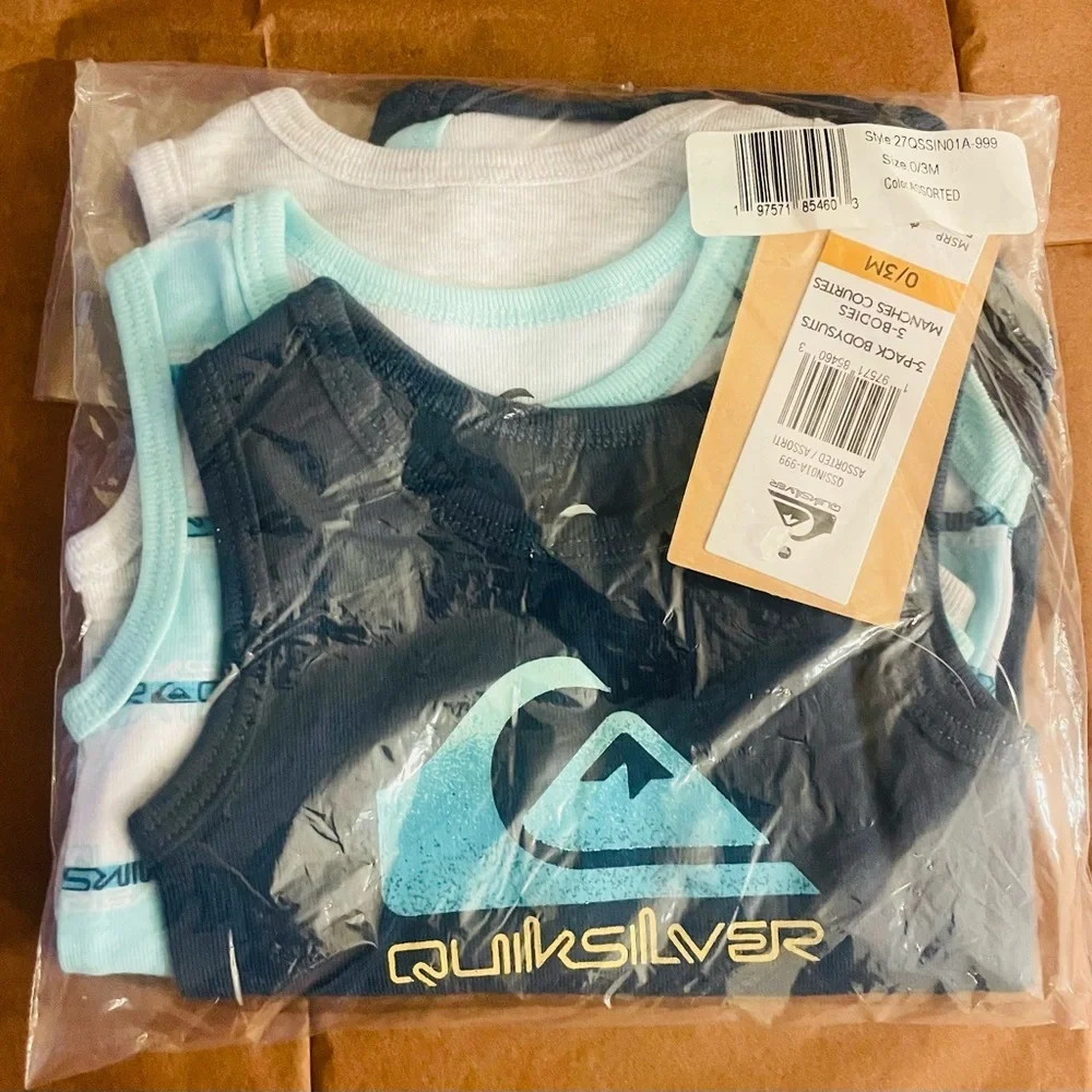 NEW…Quiksilver Baby Tank & Bodysuit Set